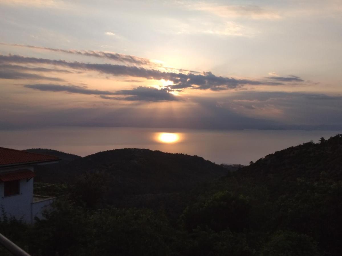 スカラ・ソティロス Sotiros Sunset Houseヴィラ エクステリア 写真